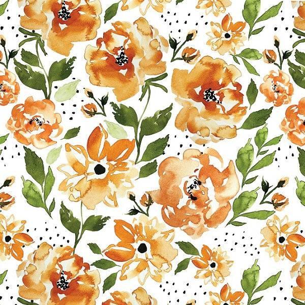IB Fall - Halloween Floral 02 - Fabric by Missy Rose Pre-Order