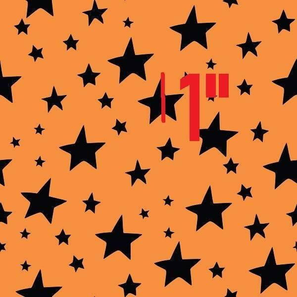 Indy Bloom Fabric Fall Orange Stars 25 – premium custom printed fabric for sewing | Fabric by Missy Rose