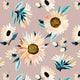 Indy Bloom Fabric - Fall - Peachy Sunflowers 05