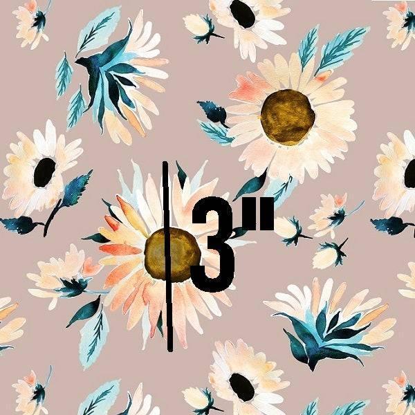 Indy Bloom Fabric Fall Peachy Sunflowers 05 – Australian custom printed fabric pre-order | Fabric by Missy Rose