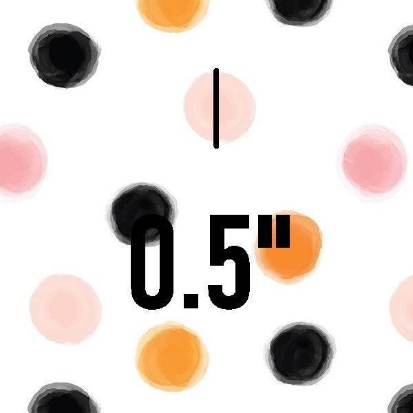 Indy Bloom Fabric Fall Polka 28 – made-to-order custom fabric by the metre | Fabric by Missy Rose
