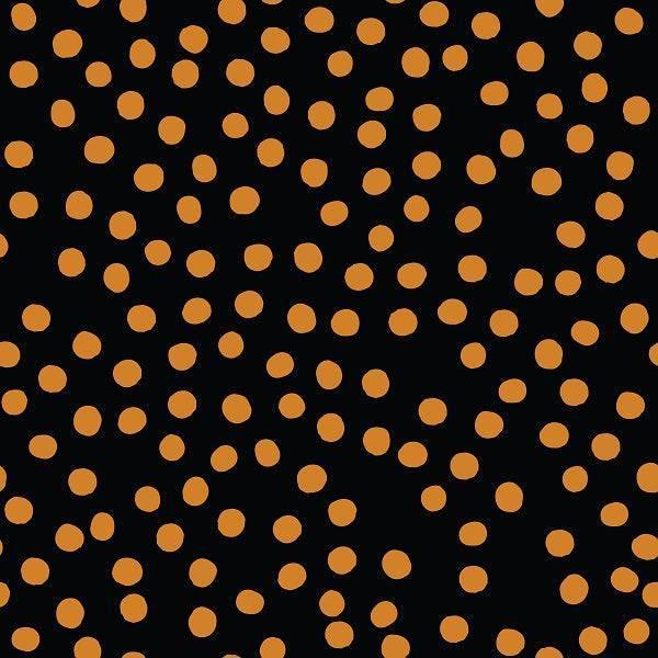 Indy Bloom Fabric Fall Pumpkin Dot 30 – Australian custom printed fabric pre-order | Fabric by Missy Rose