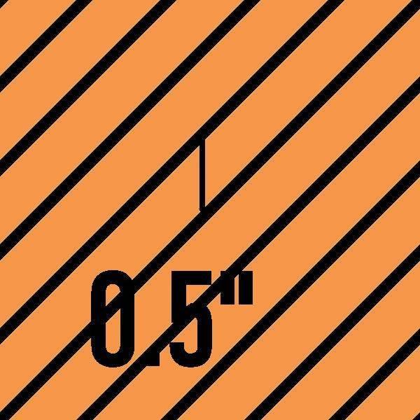 Indy Bloom Fabric Fall Stripes Orange 22 – premium custom printed fabric for sewing | Fabric by Missy Rose