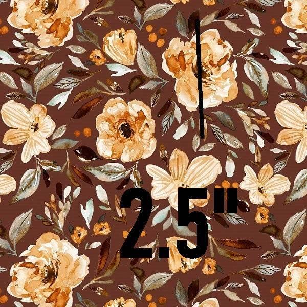 Indy Bloom Fabric Fall Sweet Pea Garden Ruby 14 – Australian custom printed fabric pre-order | Fabric by Missy Rose