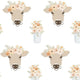 Indy Bloom Fabric - Farmhouse - Clara Cow 03