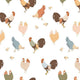 Indy Bloom Fabric - Farmhouse - Cluck Cluck 05