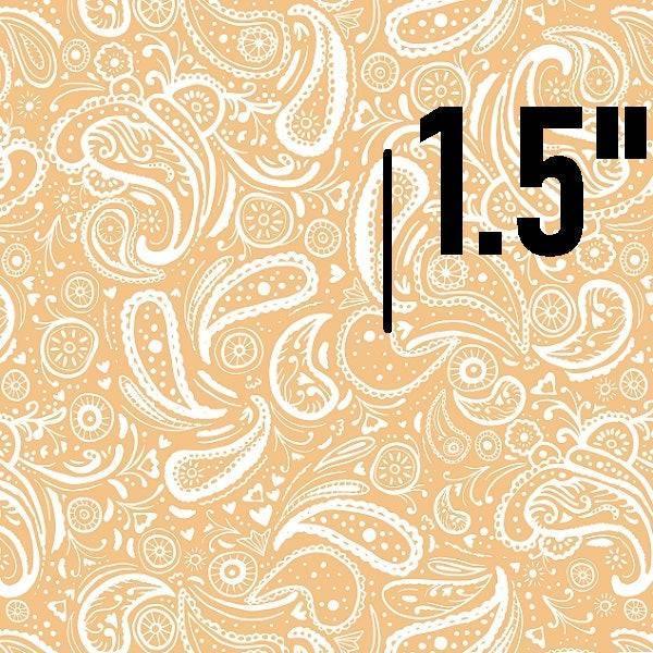 Indy Bloom Fabric Farmhouse Paisley in Daffodil 08 – pre-order designer fabric Australia | Fabric by Missy Rose