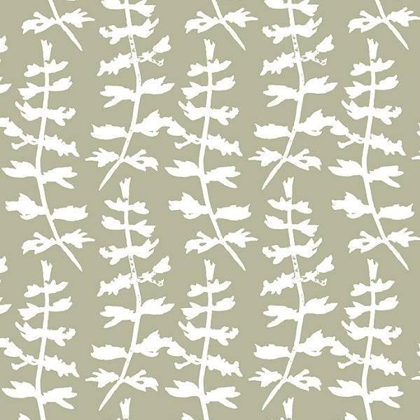 Indy Bloom Fabric Farmhouse Sage Fern 17 – made-to-order custom fabric by the metre | Fabric by Missy Rose