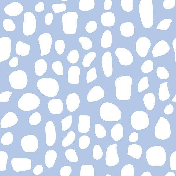 Indy Bloom Fabric Flamingo Summer Pebble Blue 10 – custom printed pre-order fabric Australia | Fabric by Missy Rose