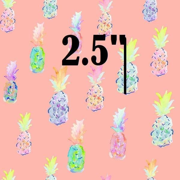 Indy Bloom Fabric Flamingo Summer Pineapple Party Salmon 05 – made-to-order custom fabric by the metre | Fabric by Missy Rose