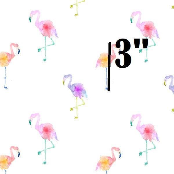 Indy Bloom Fabric Flamingo Summer White 08 – pre-order designer fabric Australia | Fabric by Missy Rose