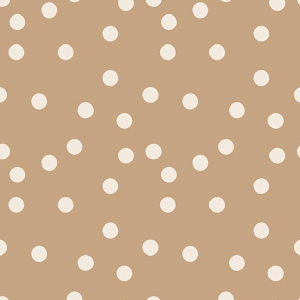 Indy Bloom Fabric Flower Child Boho Polka dot in Sandy 13 – custom printed pre-order fabric Australia | Fabric by Missy Rose