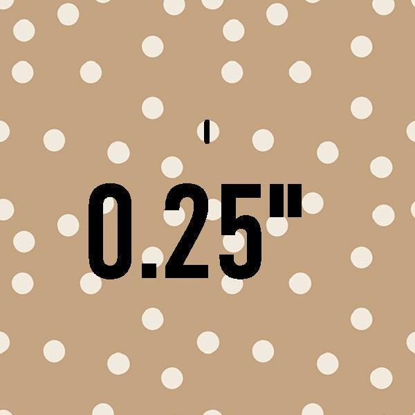Indy Bloom Fabric Flower Child Boho Polka dot in Sandy 13 – made-to-order custom fabric by the metre | Fabric by Missy Rose