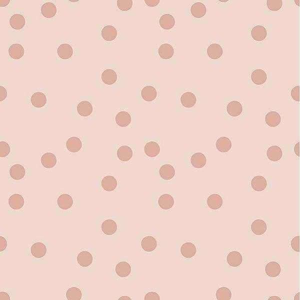 Indy Bloom Fabric Flower Child Boho Polka dot in Blush 10 – custom printed pre-order fabric Australia | Fabric by Missy Rose