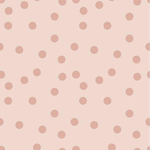 Indy Bloom Fabric - Flower Child - Boho Polka dot in Blush 10 - Fabric by Missy Rose Pre-Order