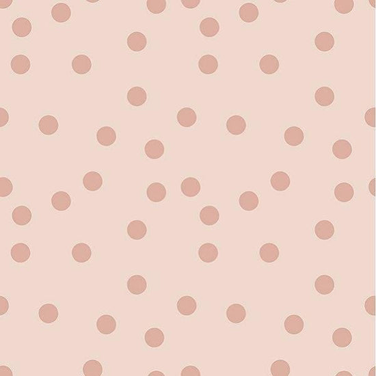 Indy Bloom Fabric - Flower Child - Boho Polka dot in Blush 10 - Fabric by Missy Rose Pre-Order
