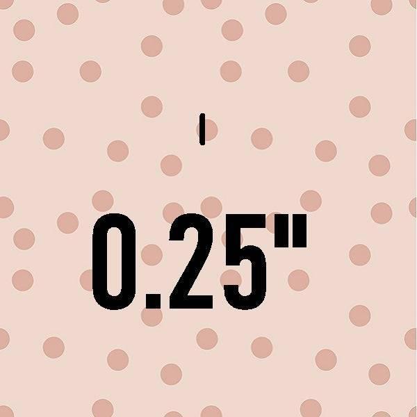Indy Bloom Fabric Flower Child Boho Polka dot in Blush 10 – made-to-order custom fabric by the metre | Fabric by Missy Rose