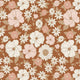 Indy Bloom Fabric - Flower Child - Boho Brown 02