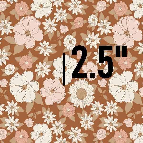 Indy Bloom Fabric Flower Child Boho Brown 02 – pre-order designer fabric Australia | Fabric by Missy Rose