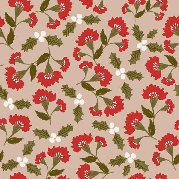 Indy Bloom Fabric Frosty and Bright Bloom 05 – made-to-order custom fabric by the metre | Fabric by Missy Rose