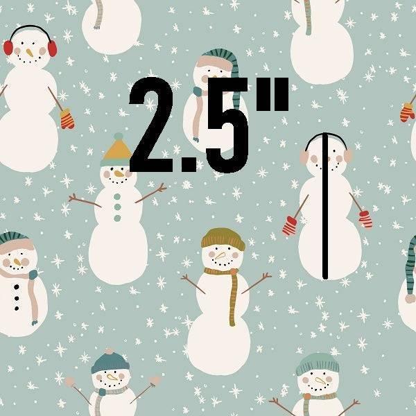 Indy Bloom Fabric Frosty and Bright Frosty Snowman 06 – premium custom printed fabric for sewing | Fabric by Missy Rose