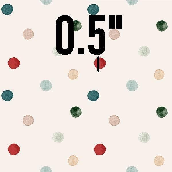 Indy Bloom Fabric Frosty and Bright Polkadot 11 – Australian custom printed fabric pre-order | Fabric by Missy Rose