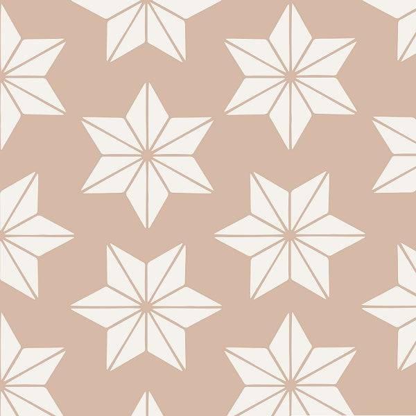 Indy Bloom Fabric Frosty and Bright Mauve Stars 09 – custom printed pre-order fabric Australia | Fabric by Missy Rose