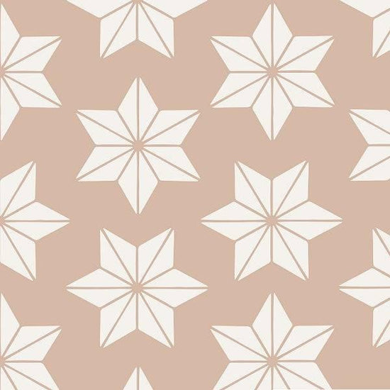 Load image into Gallery viewer, IB Frosty and Bright - Mauve Stars 09 - Fabric by Missy Rose Pre-Order
