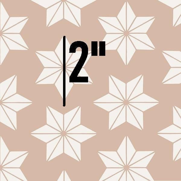 Indy Bloom Fabric Frosty and Bright Mauve Stars 09 – made-to-order custom fabric by the metre | Fabric by Missy Rose