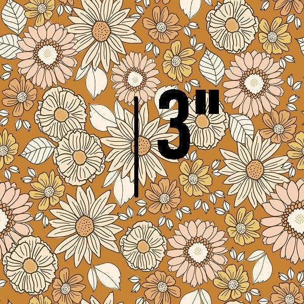 Indy Bloom Fabric Golden Autumn Floral 11 – premium custom printed fabric for sewing | Fabric by Missy Rose