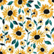 Indy Bloom Fabric - Golden Autumn - Golden Sunflowers 01