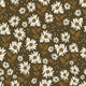 Indy Bloom Fabric - Golden Girl - Sunflowers in Chocolate 03