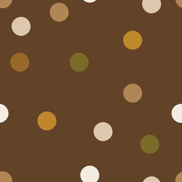 Indy Bloom Fabric - Grandmas Garden Autumn Polka 21 – Australian custom printed fabric pre-order | Fabric by Missy Rose