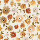 Indy Bloom Fabric - Grandmas Garden - Mums in Cream 07