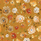 Indy Bloom Fabric - Grandmas Garden - Mums in Golden 08