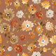Indy Bloom Fabric - Grandmas Garden - Mums in Mauve 09