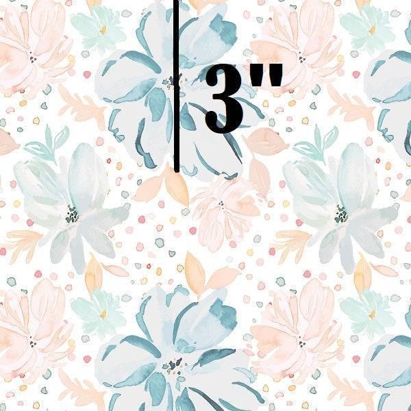 Indy Bloom Fabric Gumdrop Florals Layla 01 – made-to-order custom fabric by the metre | Fabric by Missy Rose