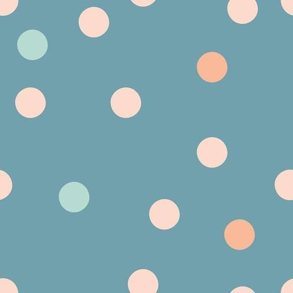 Indy Bloom Fabric Gumdrop Florals Polka 06 – custom printed pre-order fabric Australia | Fabric by Missy Rose