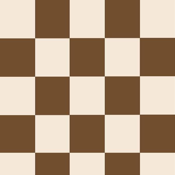 Indy Bloom Fabric Hocus Pocus Checks in Chocolate 14 – premium custom printed fabric for sewing | Fabric by Missy Rose