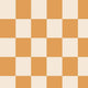 Indy Bloom Fabric - Hocus Pocus - Checks in Pumpkin 15