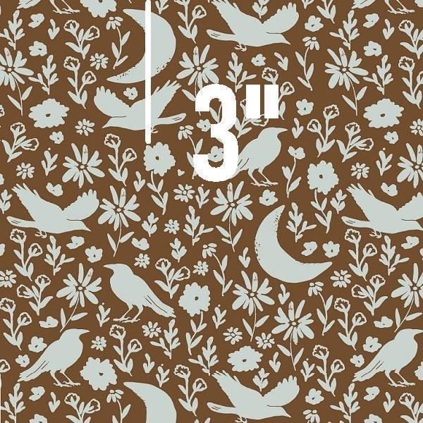 Indy Bloom Fabric Hocus Pocus Crop Field in Chocolate 09 – pre-order designer fabric Australia | Fabric by Missy Rose