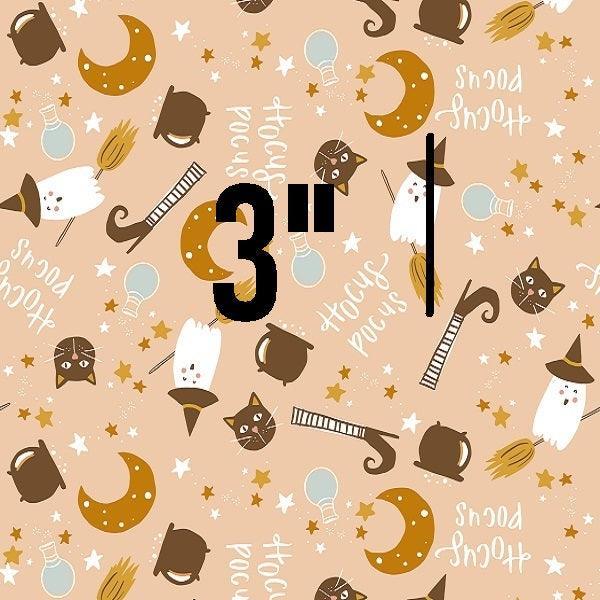 Indy Bloom Fabric Hocus Pocus Hocus in Peach 07 – premium custom printed fabric for sewing | Fabric by Missy Rose
