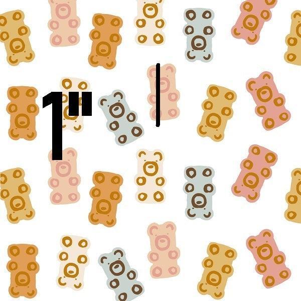 Indy Bloom Fabric Hocus Pocus Bears in White 13 – custom printed pre-order fabric Australia | Fabric by Missy Rose