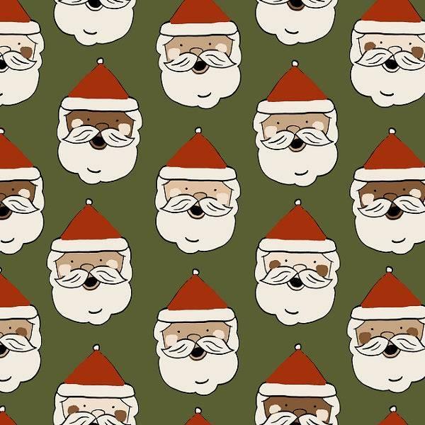 Indy Bloom Fabric Holly Jolly Evergreen 03 – pre-order designer fabric Australia | Fabric by Missy Rose