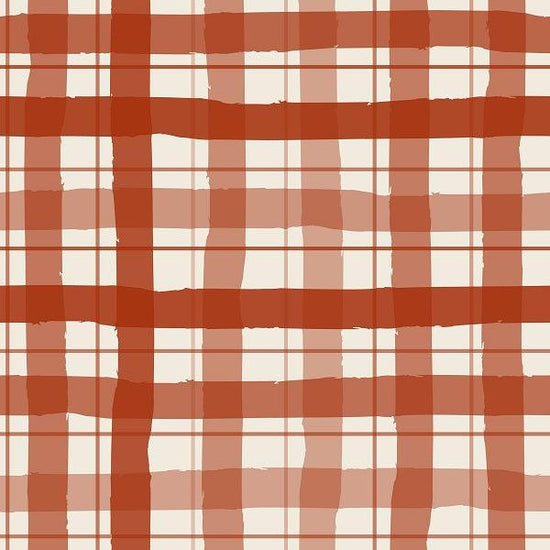 Indy Bloom Fabric - Holly Jolly - Gingham in Crimson 13 - Fabric by Missy Rose Pre-Order