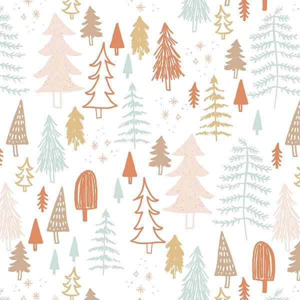 Indy Bloom Fabric Holly Jolly Holly 02 – premium custom printed fabric for sewing | Fabric by Missy Rose