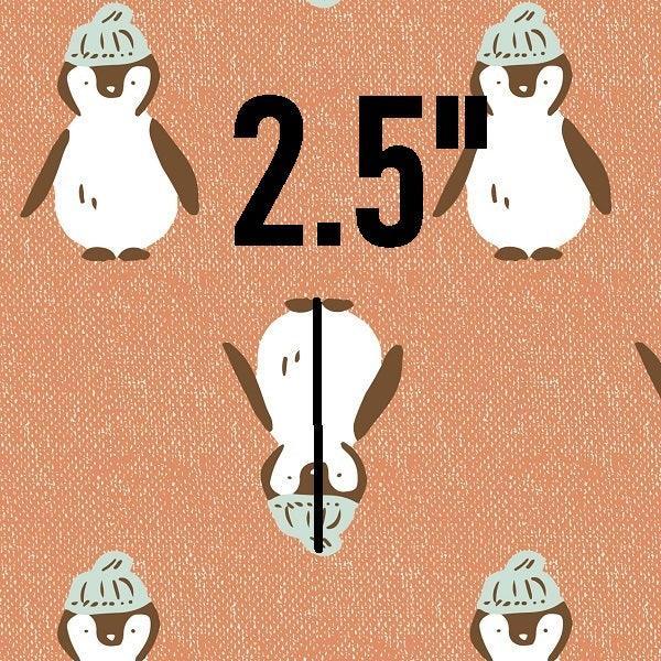 Indy Bloom Fabric Holly Jolly Penguins knit 08 – custom printed pre-order fabric Australia | Fabric by Missy Rose