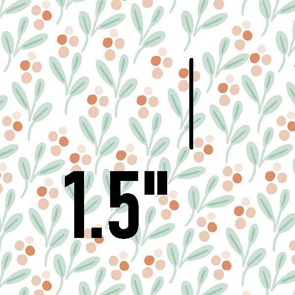 Indy Bloom Fabric Holly Jolly Pink Berry 06 – made-to-order custom fabric by the metre | Fabric by Missy Rose