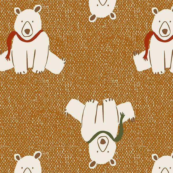 Indy Bloom Fabric Holly Jolly Polar knit 07 – premium custom printed fabric for sewing | Fabric by Missy Rose