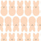Indy Bloom Fabric - Hunny Bunny - Bunnies Blush 05